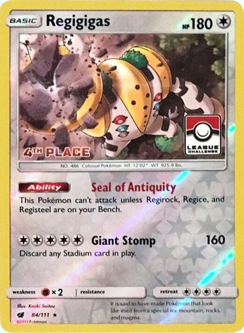 84-regigigas-leaguechallenge4thplace